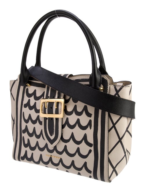 Burberry Leather Buckle Tote