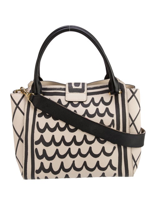 Burberry Leather Buckle Tote