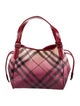 Burberry Super Nova Check Hobo