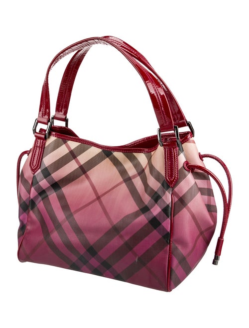 Burberry Super Nova Check Hobo