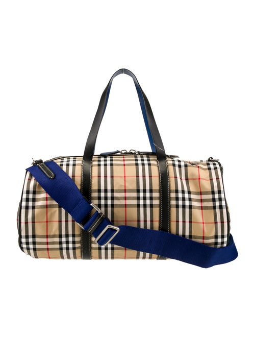Burberry Haymarket Check Weekender Bag