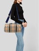 Burberry Haymarket Check Weekender Bag