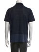 Burberry Polka Dot Print Crew Neck Polo Shirt