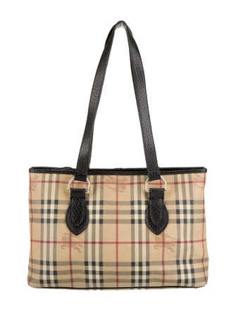 Burberry Haymarket Check Tote