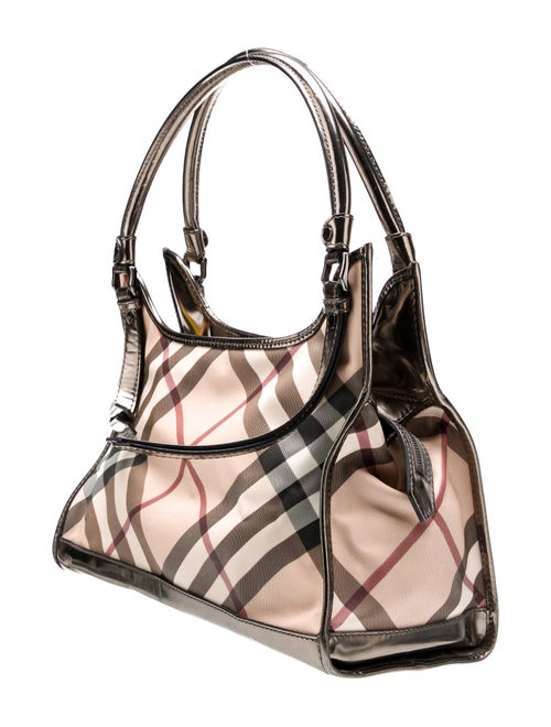 Burberry Super Nova Check Shoulder Bag