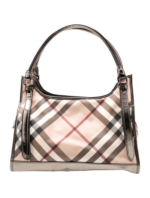 Burberry Super Nova Check Shoulder Bag