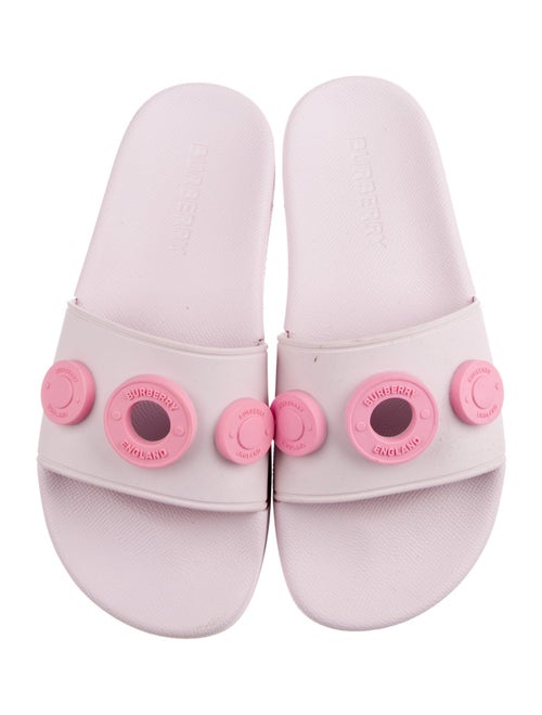 Burberry Rubber Printed Slides