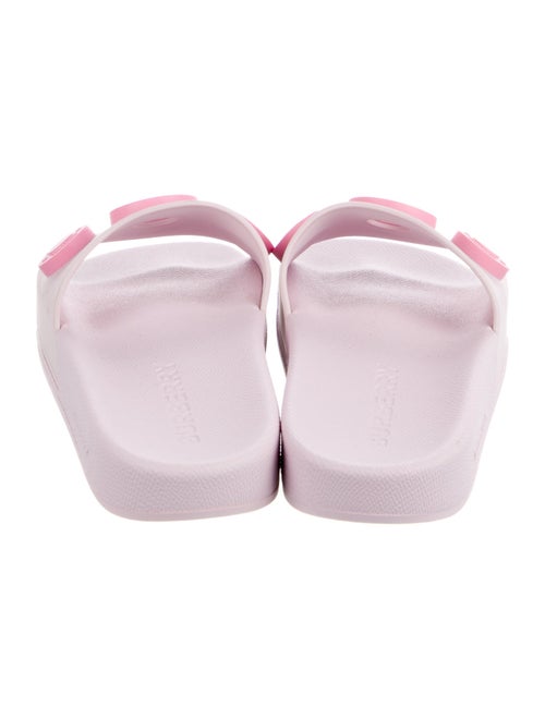 Burberry Rubber Printed Slides