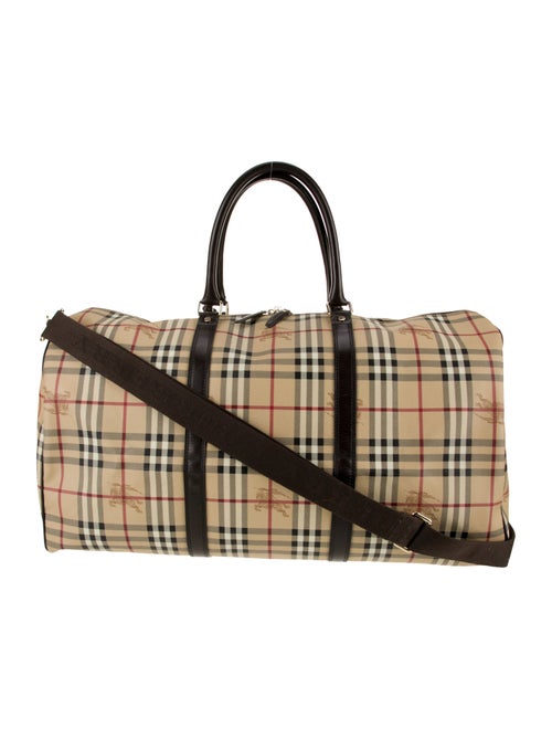 Burberry Haymarket Check Messenger Bag