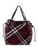 Burberry Smoked Check Hobo