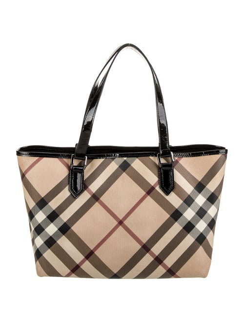 Burberry Super Nova Check Tote