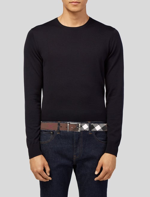 Burberry House Check Pattern Belt
