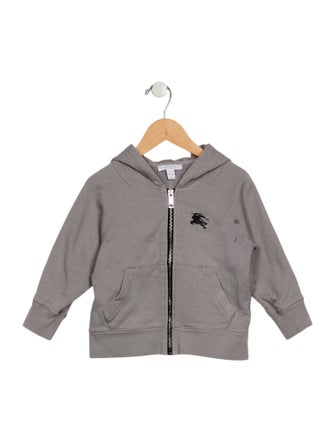 Burberry Toddler Boys' Solid Zip-Up Hoodie