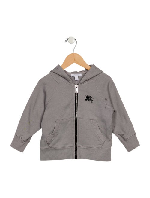 Burberry Toddler Boys' Solid Zip-Up Hoodie