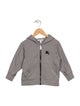 Burberry Toddler Boys' Solid Zip-Up Hoodie