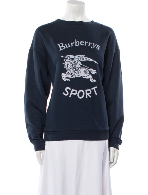 Burberry Graphic Print Crew Neck Sweatshirt