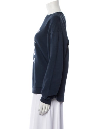 Burberry Graphic Print Crew Neck Sweatshirt