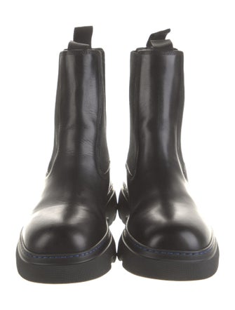 Burberry Leather Chelsea Boots