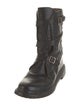 Burberry Leather Moto Boots