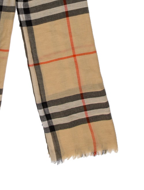 Burberry Wool Striped Scarf