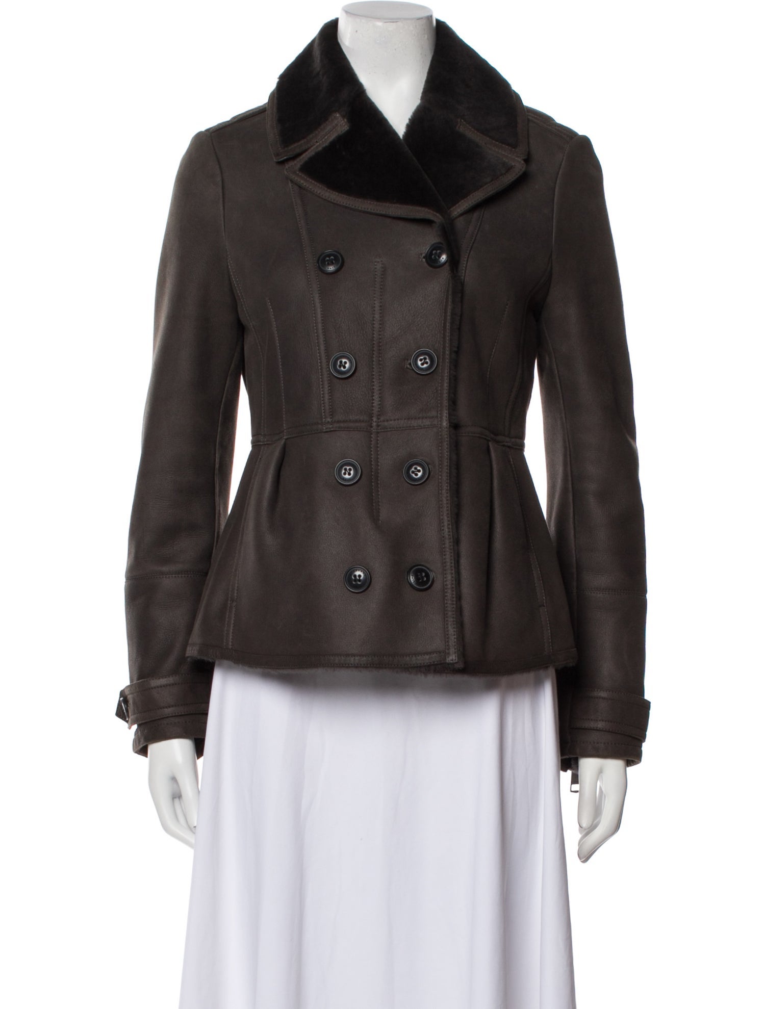 Burberry Brit Shearling Fur Jacket