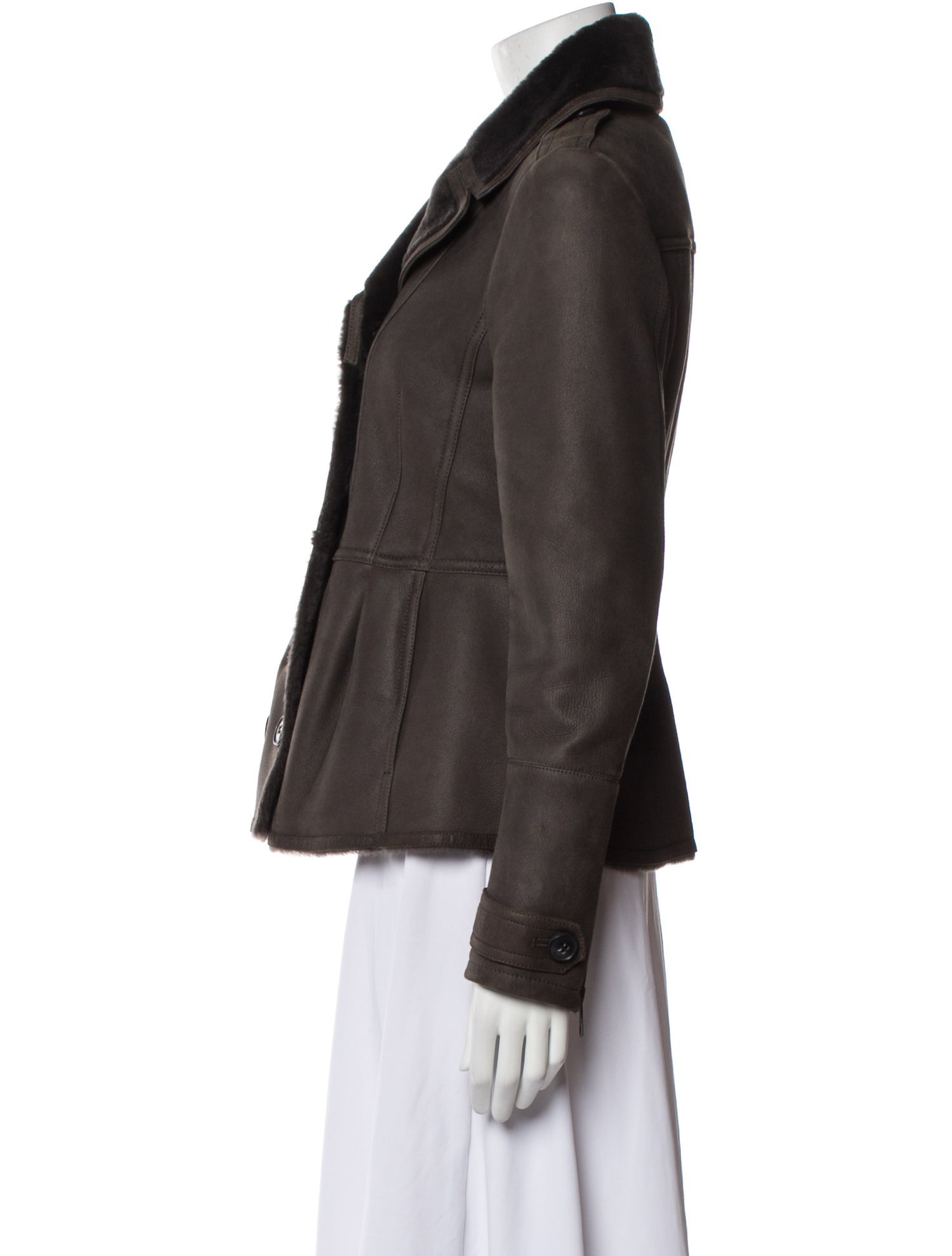 Burberry Brit Shearling Fur Jacket