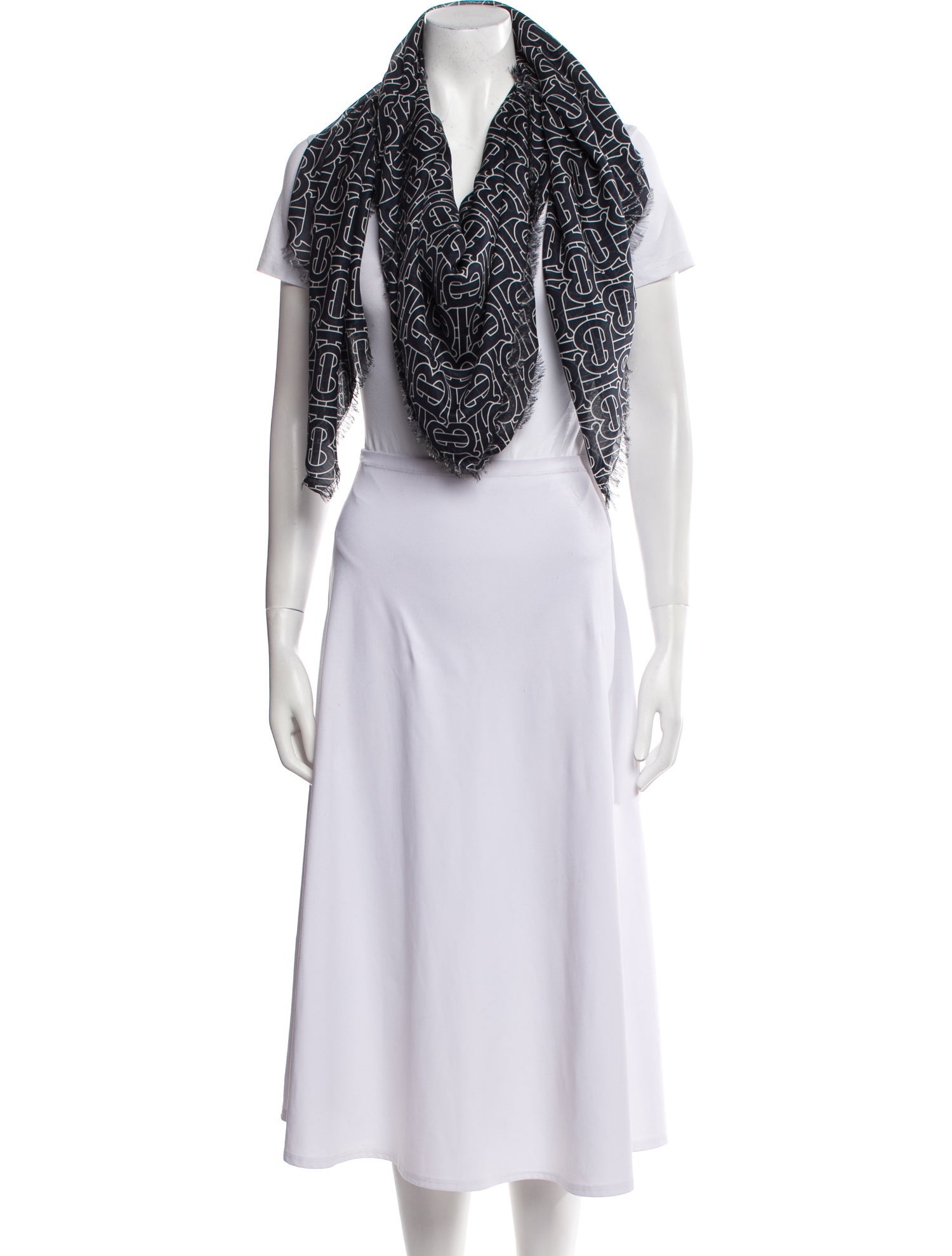 Burberry Silk Printed Scarf