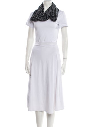 Burberry TB Monogram Printed Scarf