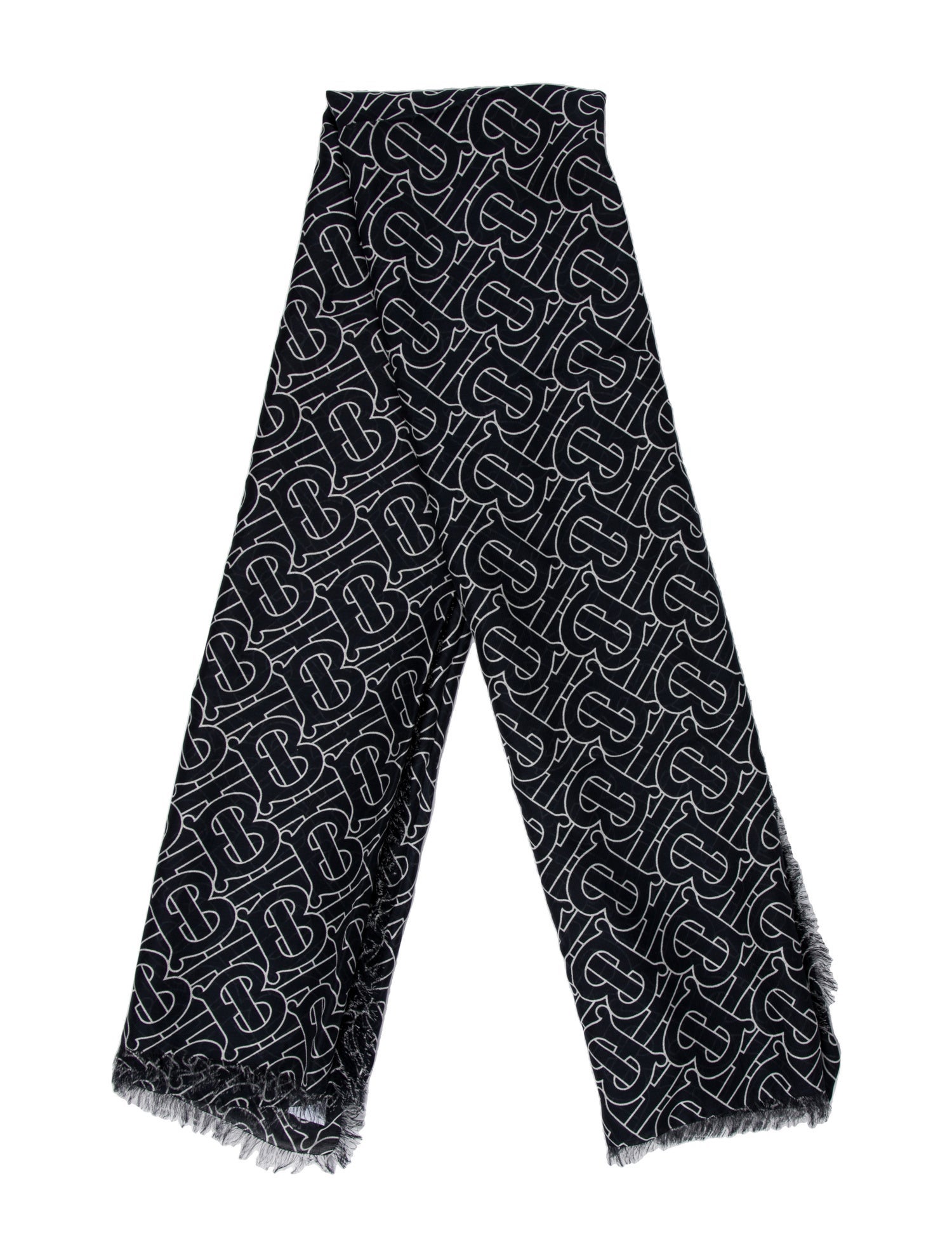 Burberry TB Monogram Printed Scarf