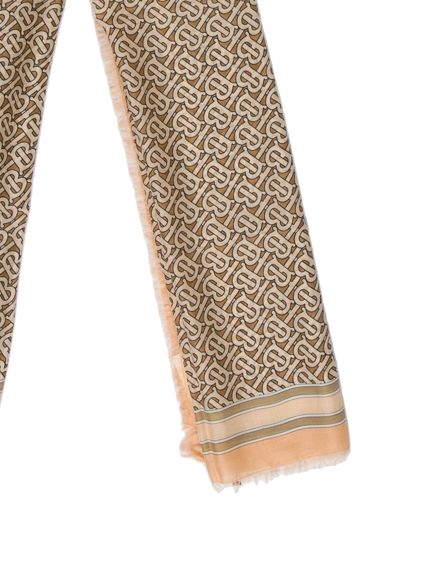 Burberry Glitter Printed Scarf