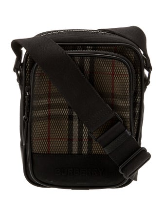 Burberry Canvas Messenger Bag