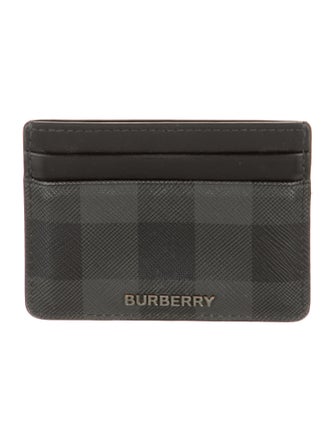 Burberry Leather Printed Card Holder