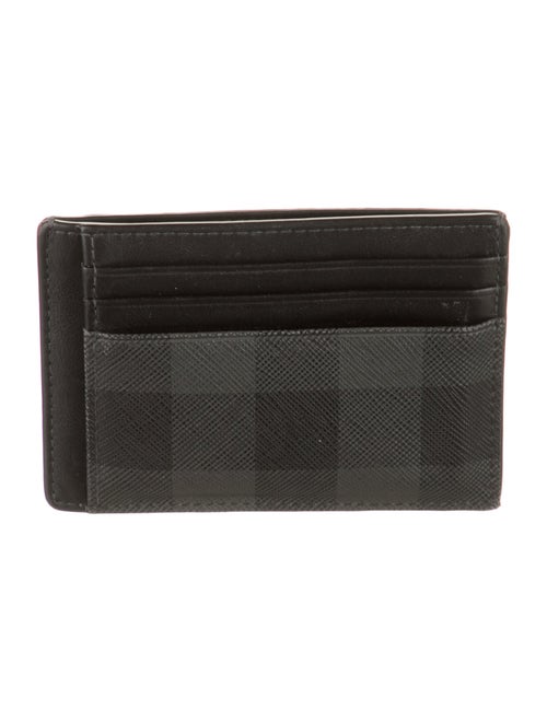 Burberry Leather Printed Card Holder