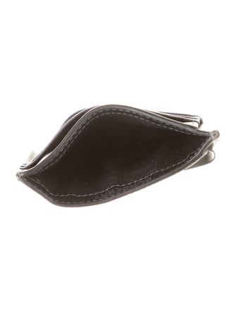 Burberry Leather Printed Card Holder