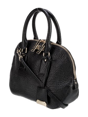 Burberry Leather Top Handle Bag