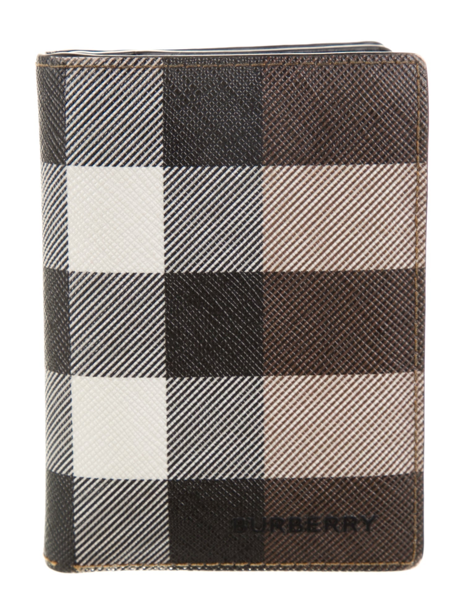 Burberry Leather Printed Wallet