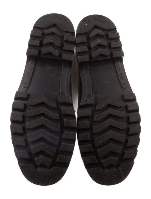 Burberry Smoked Check Pattern Rubber Rain Boots