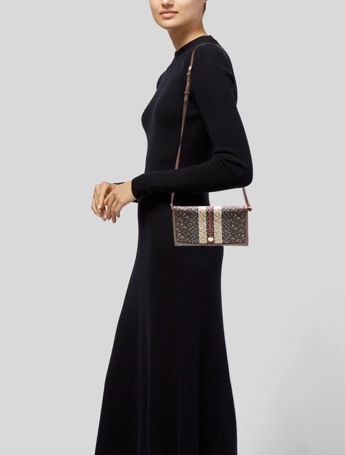 Burberry TB Monogram Crossbody Bag