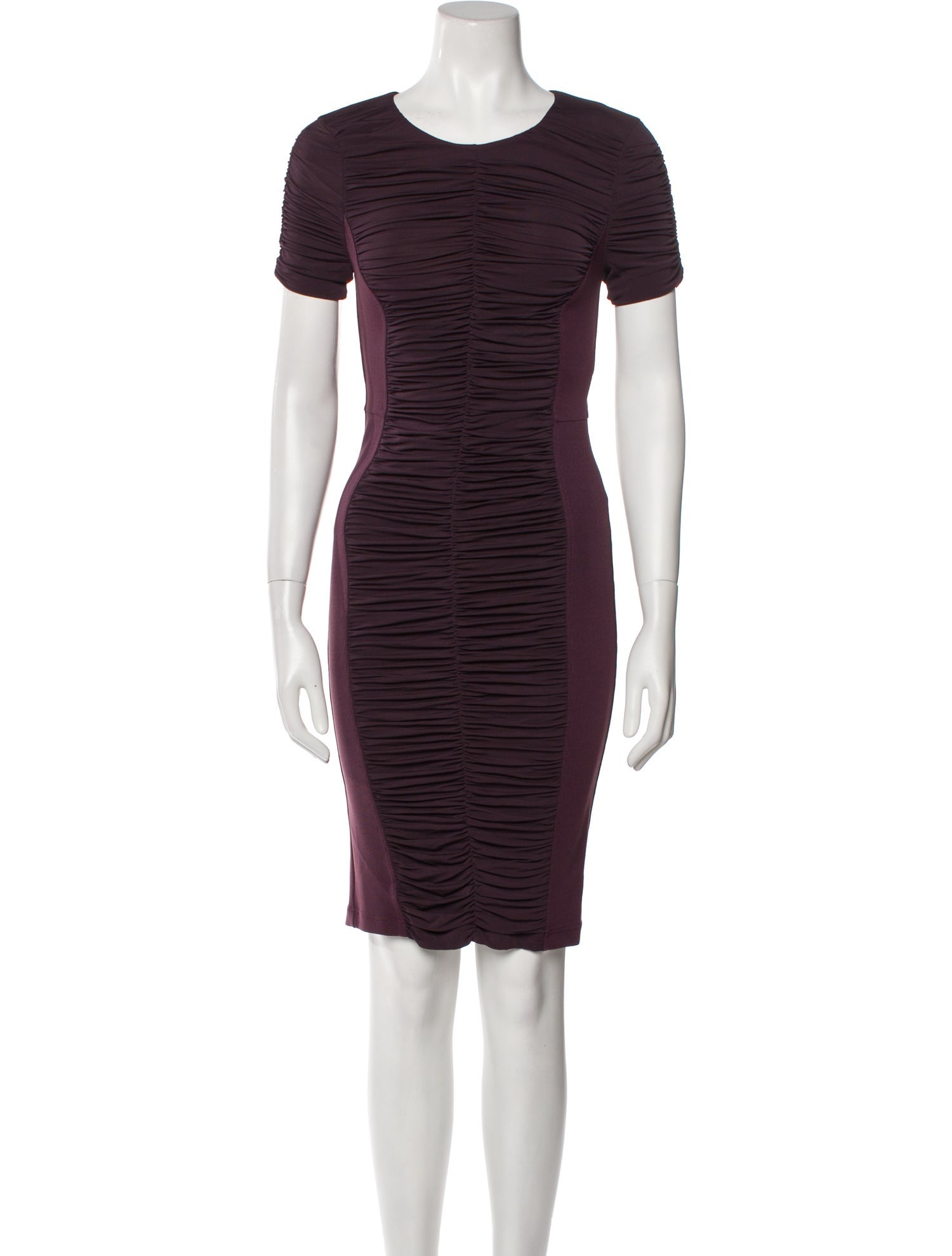 Burberry Scoop Neck Mini Dress