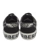 Burberry Suede Printed Sneakers