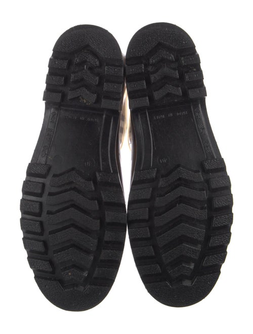 Burberry Haymarket Check Pattern Rubber Rain Boots