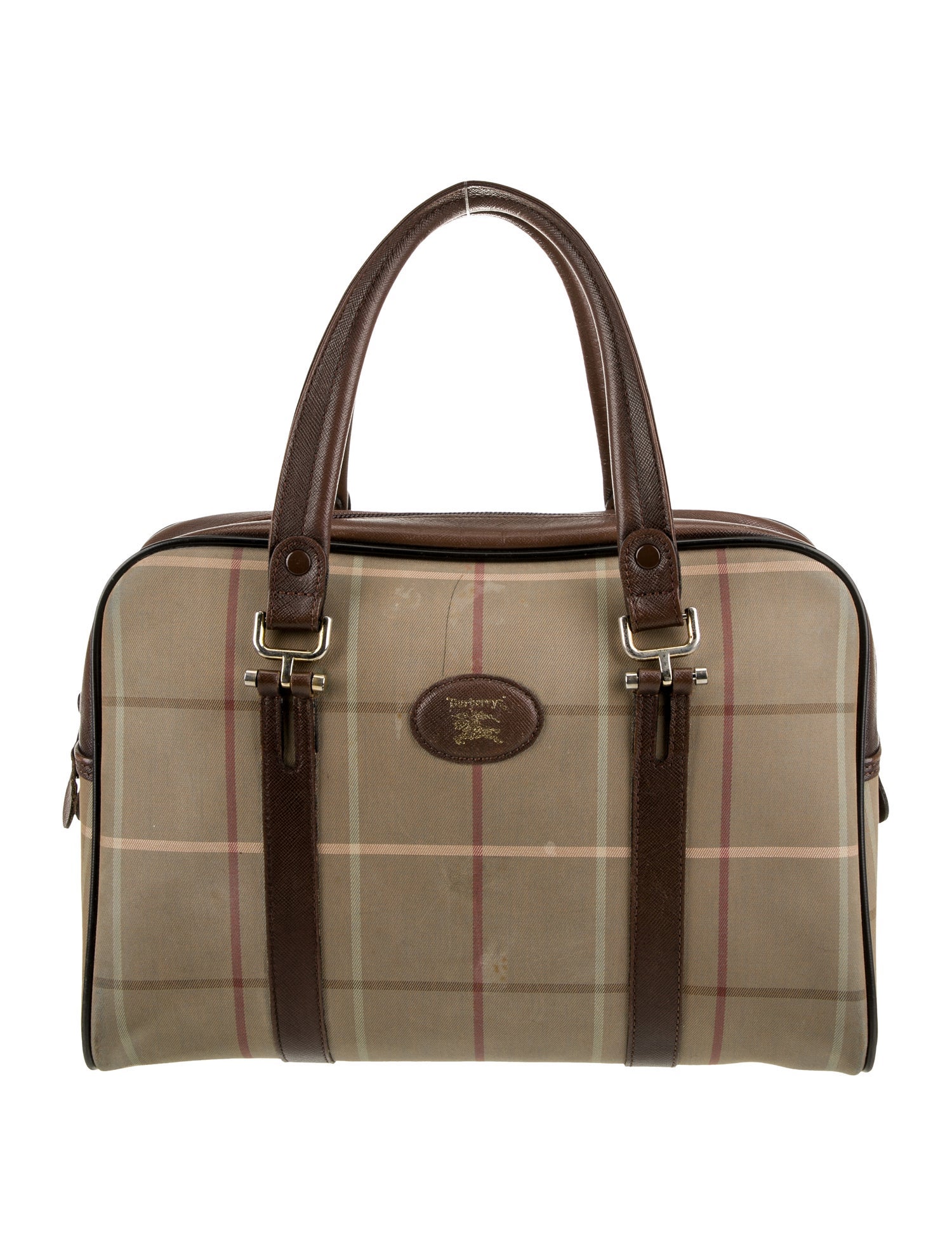 Burberry's Nylon Top Handle Bag