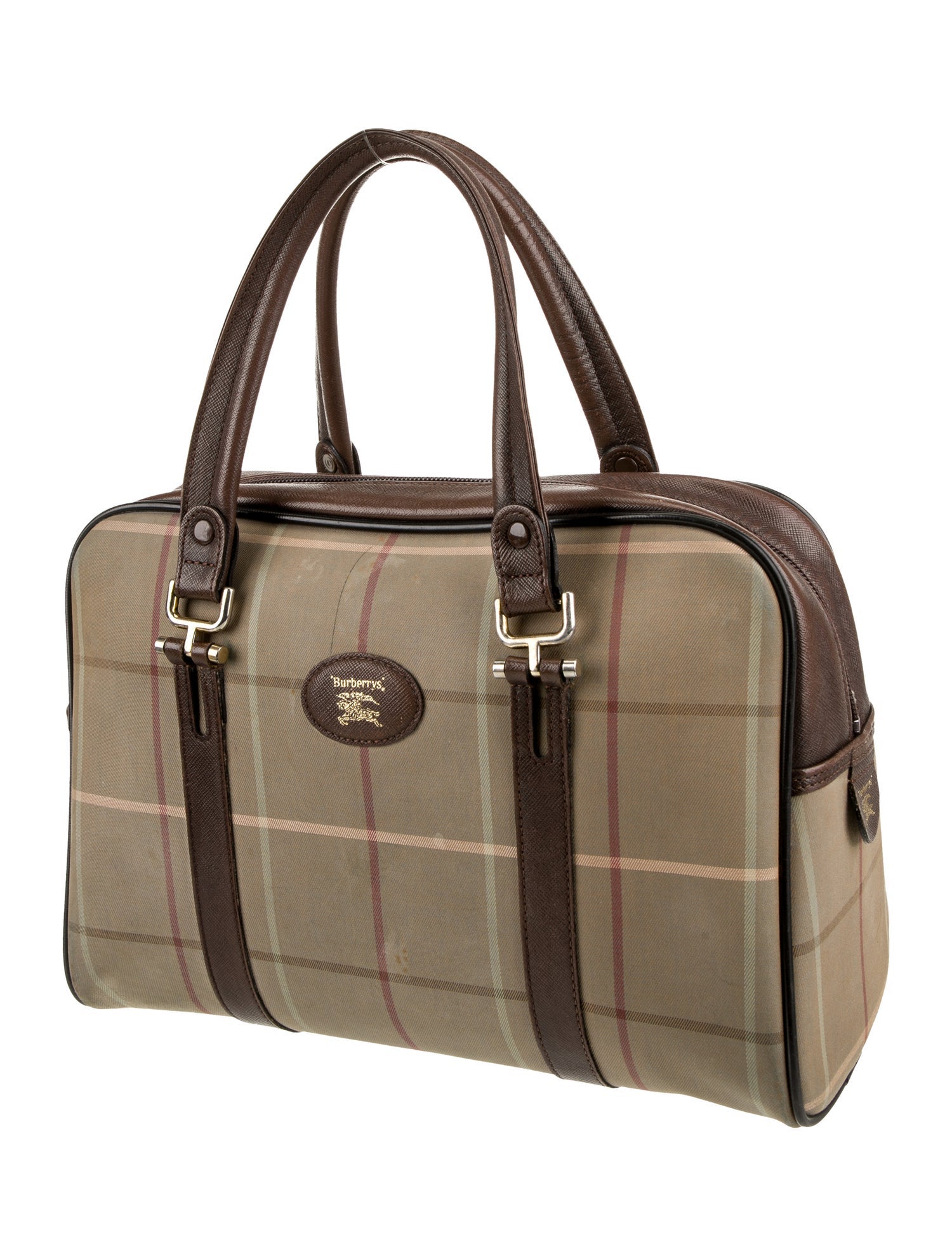 Burberry's Nylon Top Handle Bag