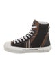Burberry Neoprene Printed Sneakers