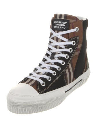 Burberry Neoprene Printed Sneakers