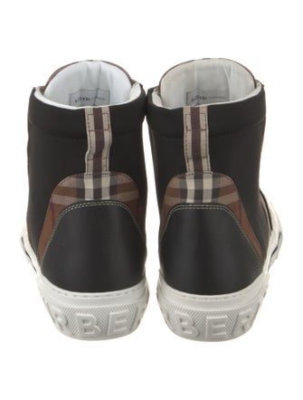 Burberry Neoprene Printed Sneakers