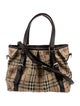 Burberry Haymarket Check Shoulder Bag