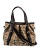 Burberry Haymarket Check Shoulder Bag