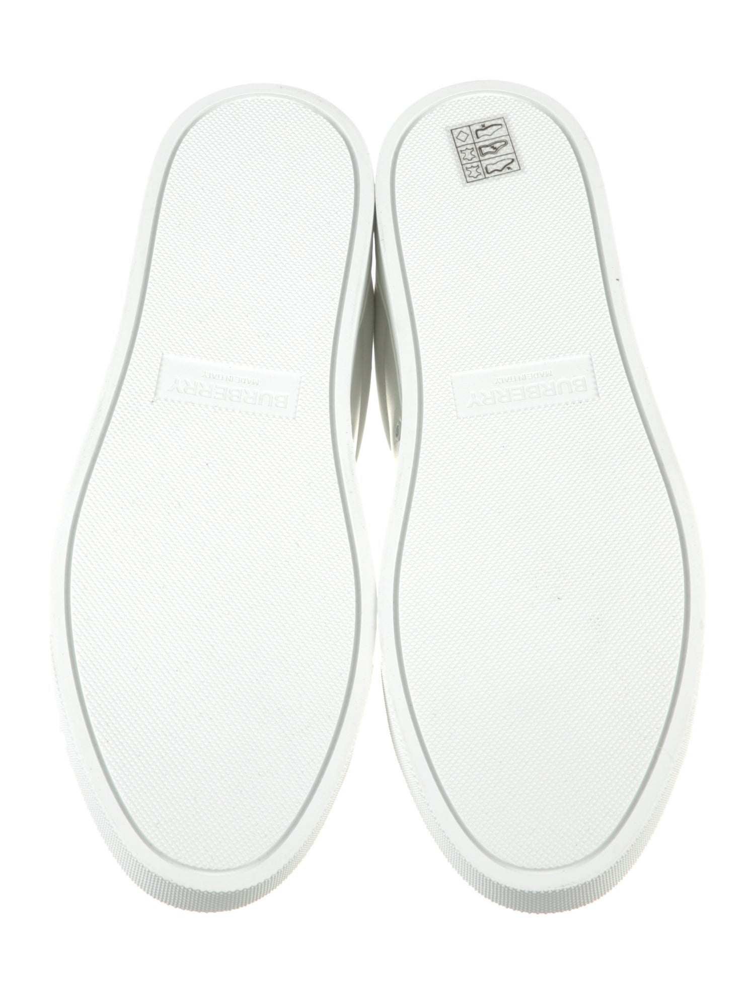 Burberry Leather Sneakers