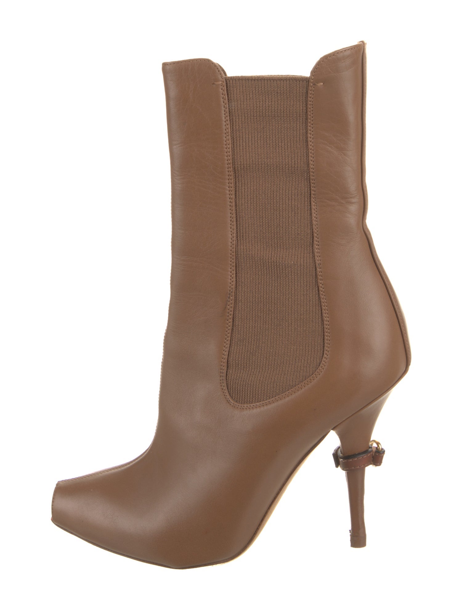 Burberry Leather Chelsea Boots